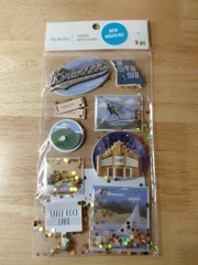 Recollections BRANSON MISSOURI Dimensional Stickers 9 Pieces