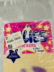 Vintage Super Oilies Pegasus Liquid Crystal Sticker NOS Color Change