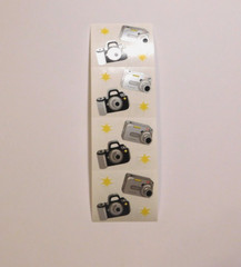 Mrs. Grossman’s Stickers Lot of 1 (ONE) Strip ~Camera Cameras~ 2005 RARE HTF