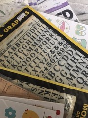Lot of 125+ VTG NOS Scrapbook Sticker Packs +Forever In Time, Plus More