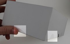 ChromaLabel 1 inch Round Clear Wafer Seals, 1000/Roll, Perforated