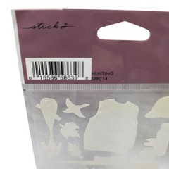 Sticko Classic Hunting Theme Stickers 25-Piece Design Pack NIP