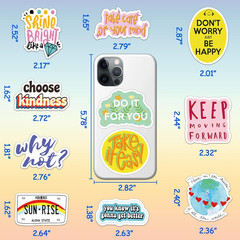 150Pcs Motivational Stickers for Kids Teens Students Teachers Planners