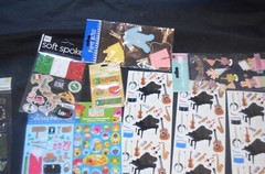 Scrapbooking Sticker Lot Stickopotumus Disney Alphabet Mixed brands 1 LB +