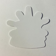 “Thumbs Up” Cute Star Vinyl Wall Art Sticker for Home School Kids Decals tc1