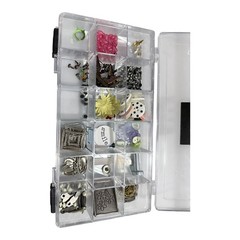 Making Memories Embellishment Lot Brad Bars Fasteners Charms Rhinestones