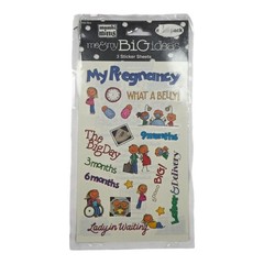 My Pregnancy Mambi Minis Stickers Me & My Big Ideas MM-69 3 Sheets