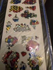 Vintage 1992 Imperial Twinkle Stick-Ons Prism Stickers