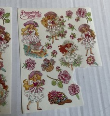 Peppermint Rose Vintage Stickers