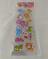 5 Different Sheets 3D Puffy Sea Creatures Stickers Bulk Stickers for Kids