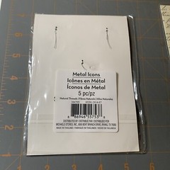 Michaels- Metal Icons Scrapbook Heart Lock Love Crafting Journal Embellishments