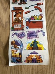 NRN Designs State Park/ Camping Sticker ROLL Timeless Treasures 5×12 Sheets READ