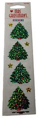 Mrs. Grossman’s Prismatic Christmas Tree Stickers 2003 Classic Star