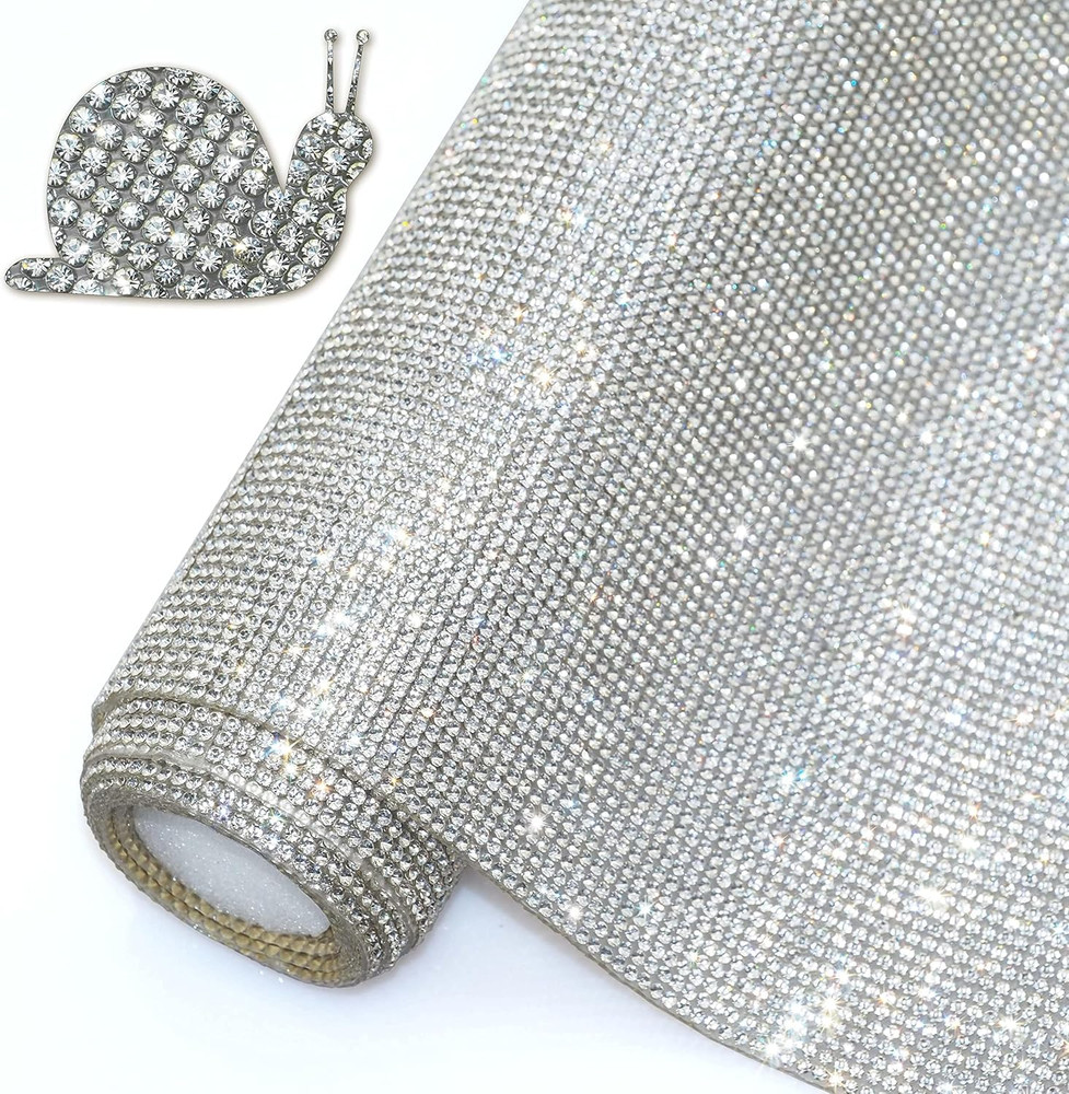 Self-Adhesive Rhinestone Sheets for Crafts & Car Decoration – 81,000 Gems