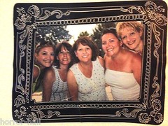 Removable Wall Door JUMBO PHOTO FRAME DECAL STICKERS Cling Teen Diva Decorations