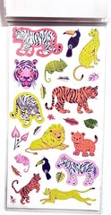 Go Wild Tiger Stickers Scrapbooking Gems Card Recollections