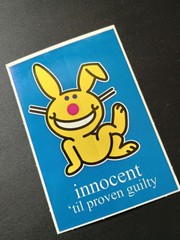 Happy Bunny Sticker Jim Benton Cute Funny Humor Vending Machine Sticker