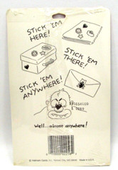 Vintage 1990 Travel Stickers Australia Hawaii Africa NYC Paris Hallmark NOS NIP