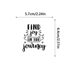 50pc Black & White Inspirational Quote Sticker Pack Scrapbook, Laptop, Journal
