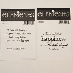 NEW Lot 14 BABY Transparencies Vellum Words Phrase Verse O’Scrap Whimsies -Z