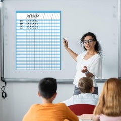 17 x 22 Inch Large Magnetic Dry Erase Incentive Chart Homework Progress Track…
