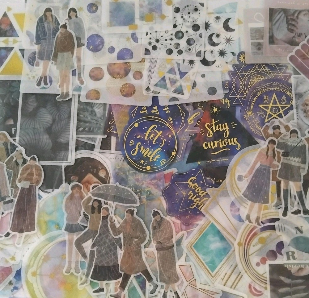 200pcs Lot Stickers Journal Scrapbook Stickers for DIY
