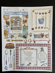 4 Susan Branch COLORBOK Sticker Sheets WINTER SPRING SUMMER FALL 8 1/2″ x 11″