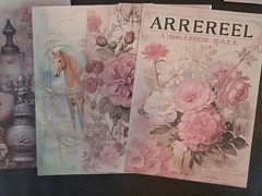 100Pc Floral Abundance Scrapbooking JJ Craft Papers No Duplicates
