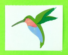 Vintage Mrs. Grossman’s Pearly Humming Bird Sticker Mod
