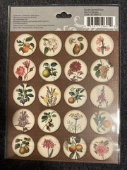 Botanical Die Cut Sticker Package Scrapbook Craft Stickers
