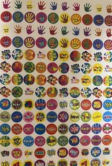 Paper Magic Group 750 Mini Stickers Stars Bees Butterflies Motivation Smiles