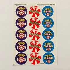 TREND Scratch n Sniff Scented Sticker LOT Apple Pie Strawberry Chocolate NEW