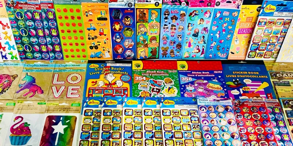 399 Gift Set Kit Lot Stickers Kids Teachers School Classroom Bday