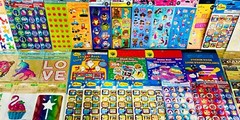 MEGA Bulk 979+pcs Gift Set Kit Lot Stickers Kids Teachers School Classroom Bday