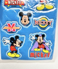 Lot 3 Packages Of Vintage Puffy Stickers Disney Mickey Goofy Pluto & Easter Read