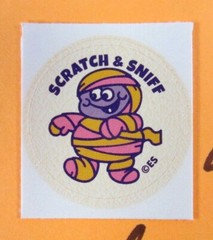 Halloween Sticker Retro Everything Smells