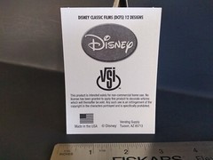 Disney Sticker PETER PAN Prism Vending Machine Sticker RARE HTF