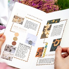 LOKIPA 300 Sheets Washi Sticker Set, Aesthetic Stickers for Colorful
