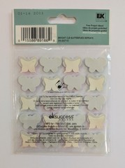 Jolee’s Bright Color Glitter Butterflies Repeats Scrapbooking Stickers