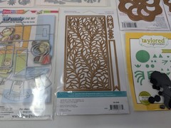 Huge Lot of Metal Die Cuts Crafts Card Making Scrapbook Various Brands Sizes