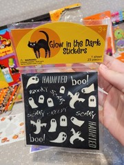 Vintage Halloween Sticker Eraser Stamp Stencil Party Favor Lot
