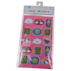 Puffy Sticker Lot 68 Stickers 3 Sheets Summer Toy Story Rainbow Heart Set New