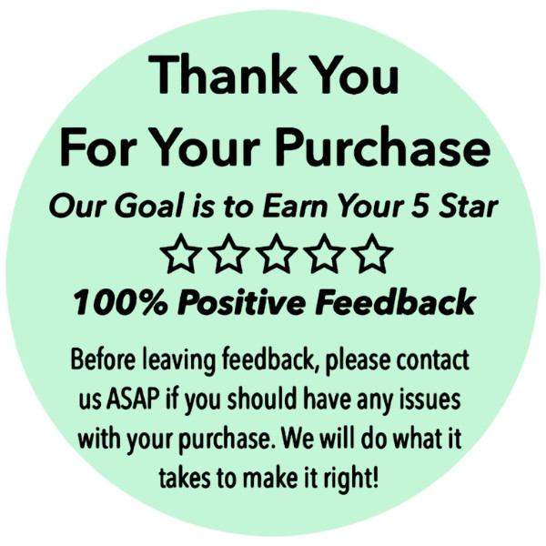 2” Stickers Thank You Purchase Ebay Seller Shipping labels for online sellers