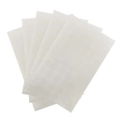 200-500Pcs Clear Transparent Retail Package Seals round Circle Seal Sticker