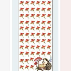 Violette Stickers – Mini Mushrooms – 1 Woodland Forest Sticker Sheet – Planners