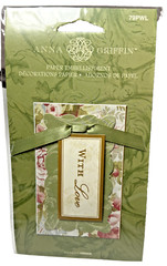 NEW Anna Griffin With Love Paper Embellishment 79PWL Green Floral 2003