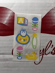 Frances Meyer BABY Bib, Block, Rattles, Duck, Safety Pin 1 Mod NEW 10 Sheets