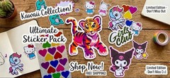 199+ Stickers | HUGE Wholesale Sticker Mixed Lot Kit collection