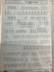 Letraset Premier Lightline Upper & Lower Case 120pt- 6 Sheets LG 101 LG 102