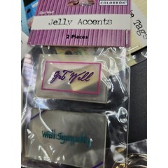Acetate Gift Tags, Jelly Accents, Stampendous, Junk Journal, Mixed Media Art, Sc